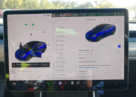 2019 Tesla Model 3 Long Range/Performance from USA, damaged, VIN 5YJ3E1EB5KF210970